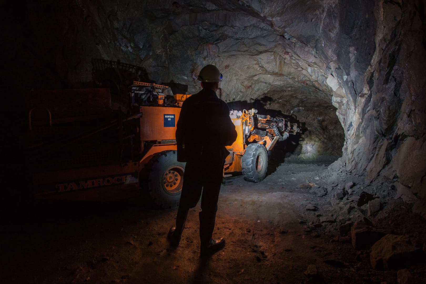 AZROC Mining services — underground hard rock mining operations