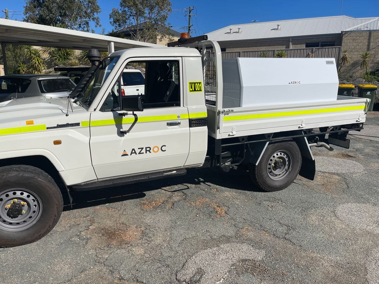 AZROC ground support crew at work underground