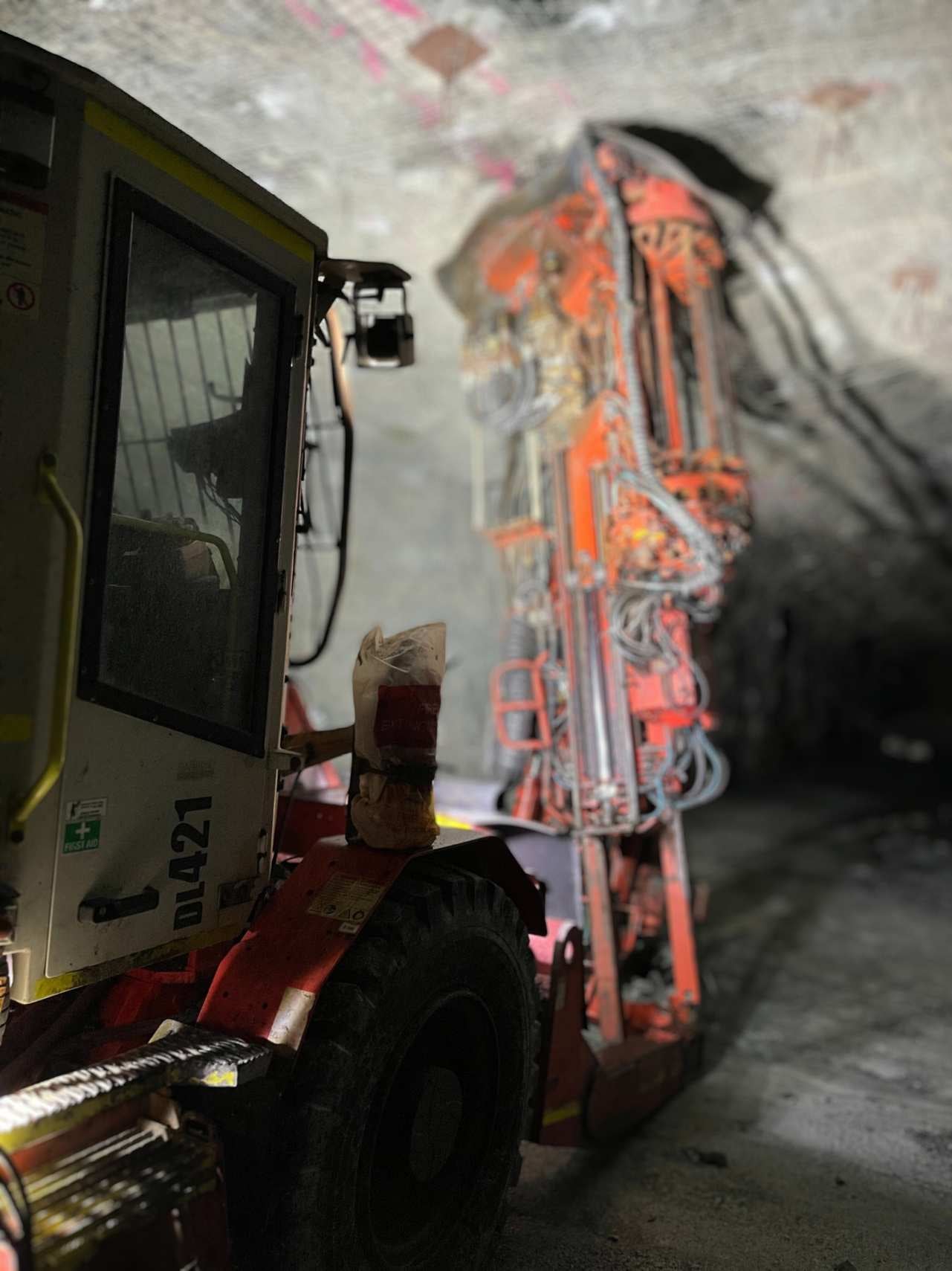 AZROC team supporting Mt Morgans drilling operations